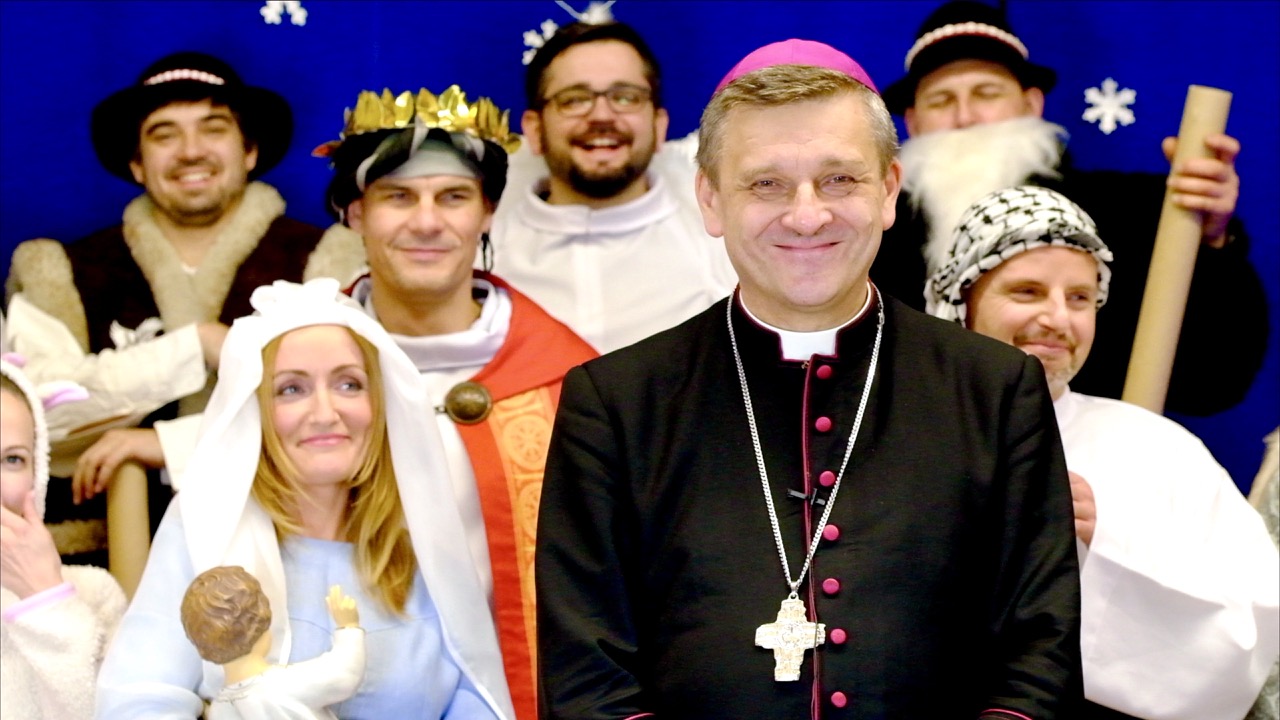 Wyjątkowe życzenia świąteczne od biskupa Romana Pindla