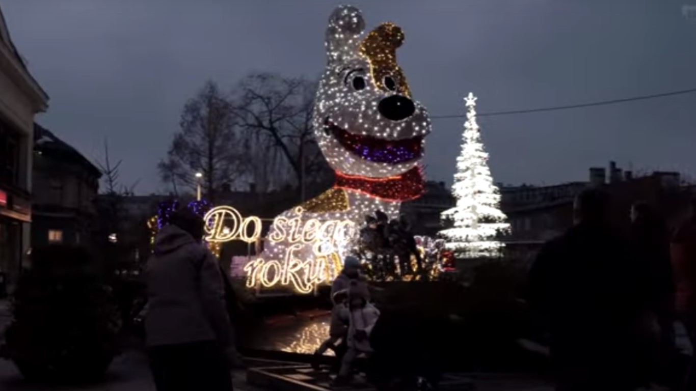 Bielsko-Biała w świątecznym klimacie! Zobaczcie film [wideo]