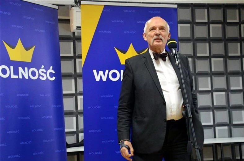 Lider Konfederacji, słynny Janusz Korwin - Mikke, przyjedzie do Bielska