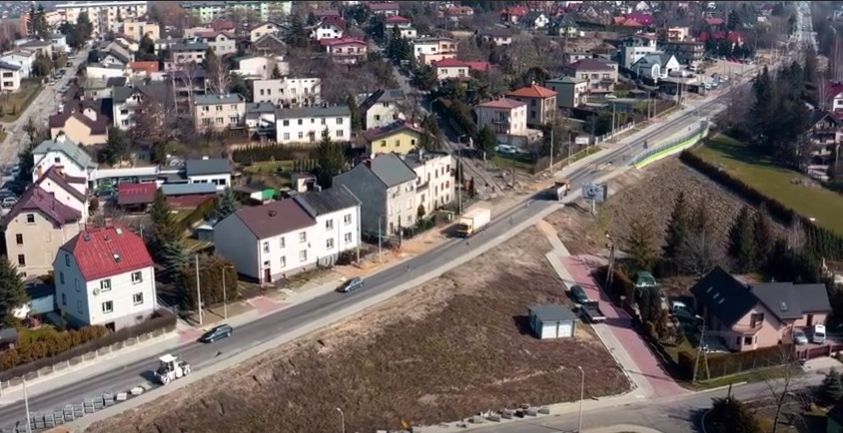 Dobiega końca przybudowa ulicy Krakowskiej w Bielsku-Białej [VIDEO]