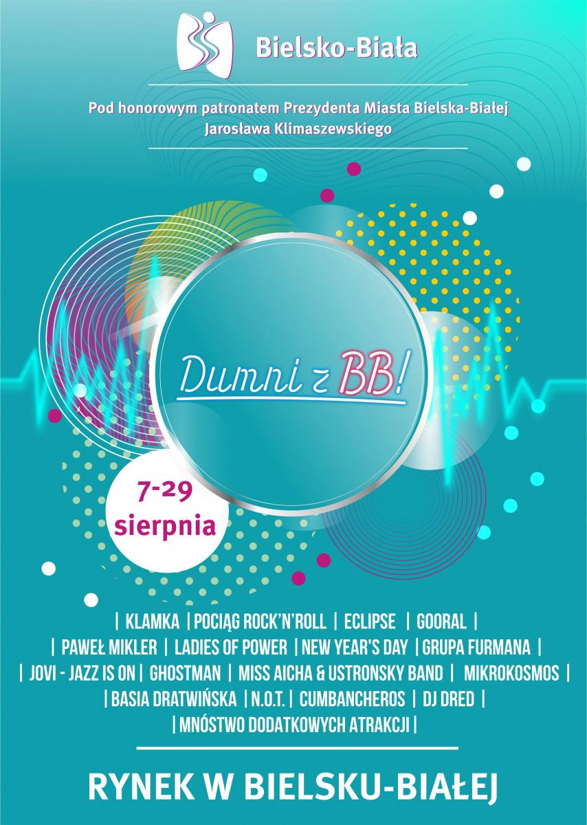 #dumnizBB! Sierpniowe koncerty na bielskim Rynku
