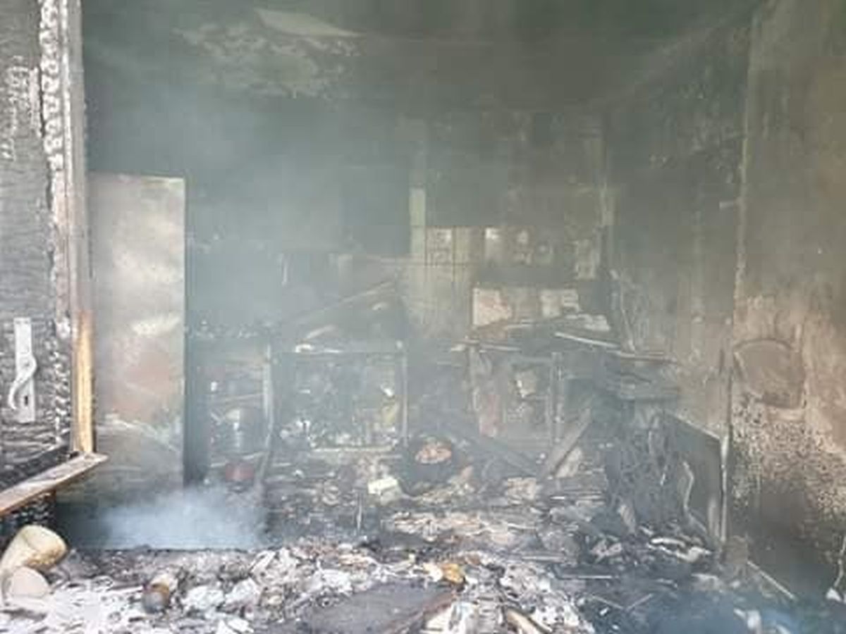 Ogromne straty po pożarze domu