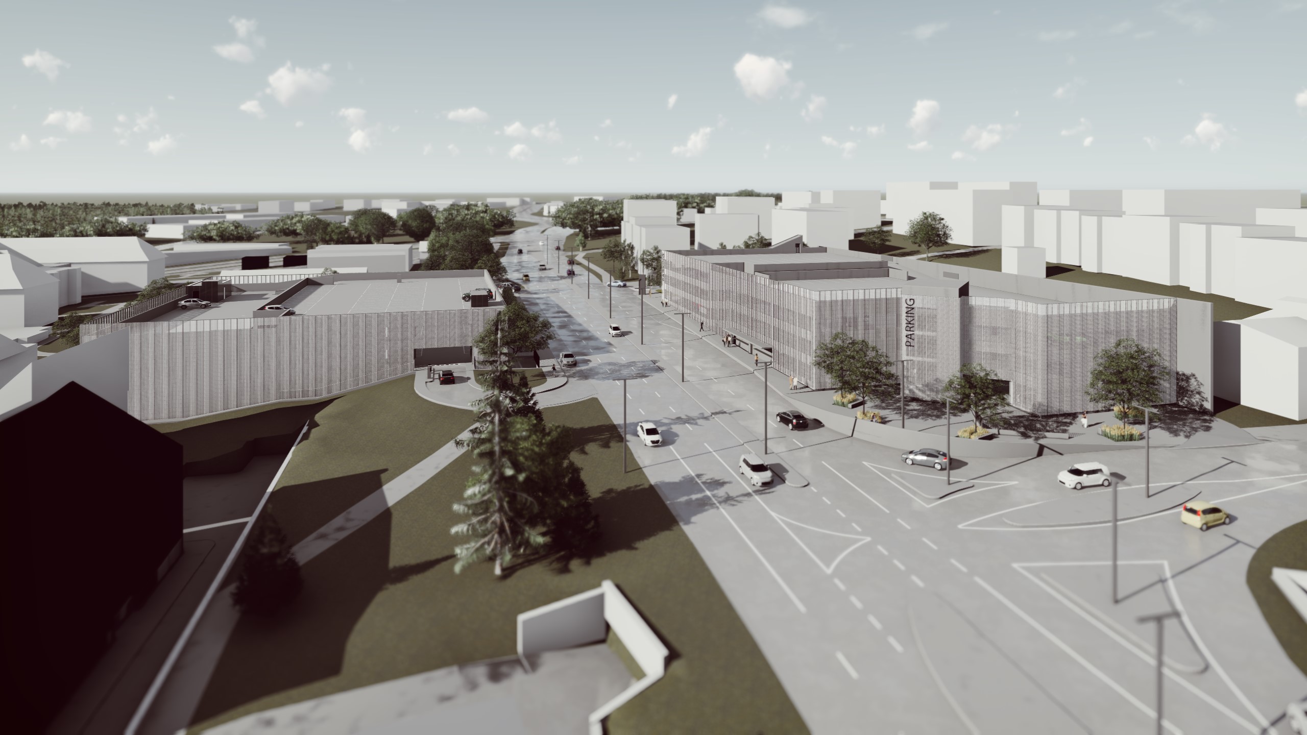Bielsko-Biała: szukają wykonawcy projektu parkingów