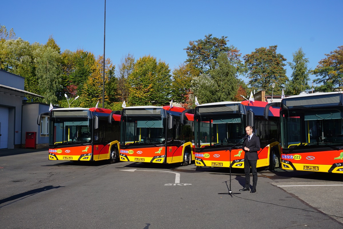 Nowe autobusy w bielskim MZK [FOTO]