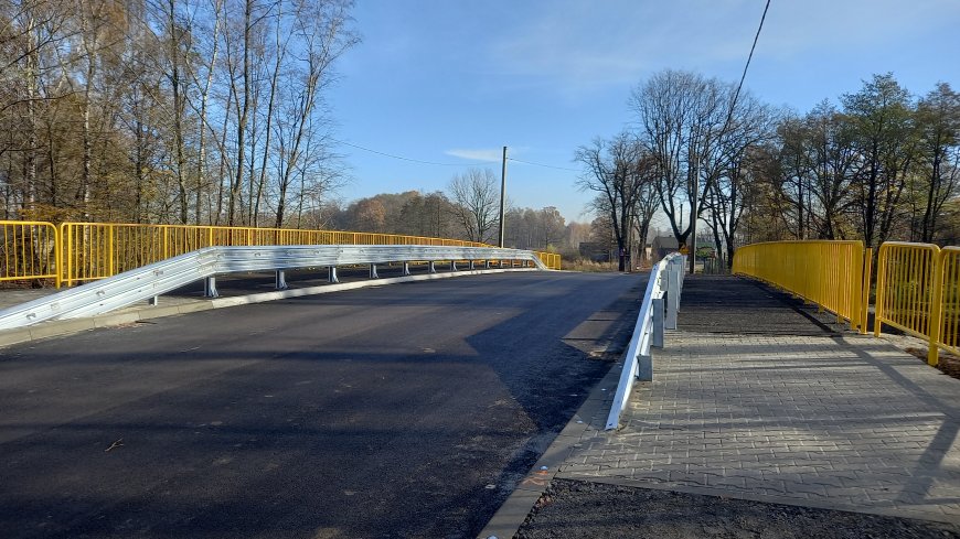 Most w Pisarzowicach już gotowy