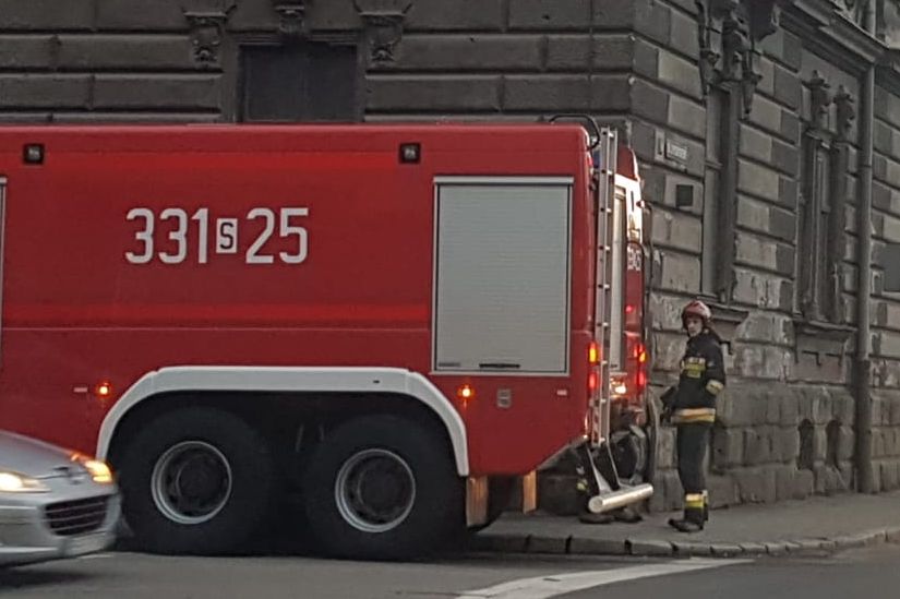 Wybuch gazu w budynku mieszkalnym w Bielsku-Białej