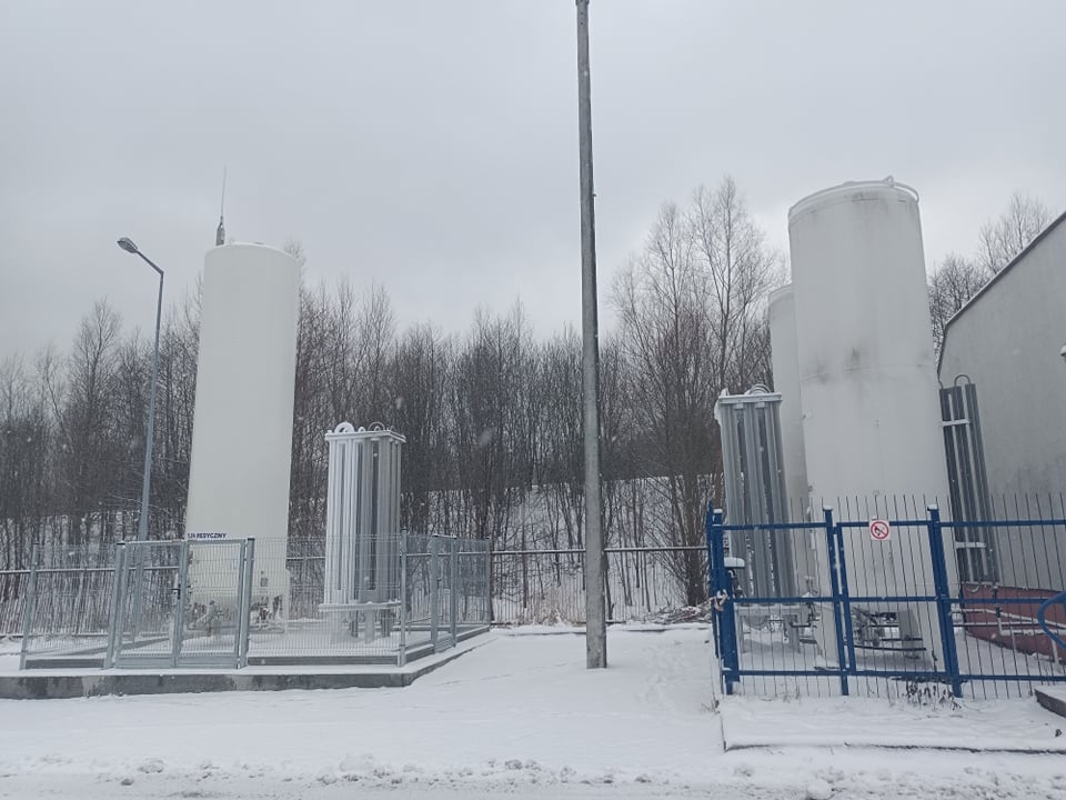 Nowy zbiornik na tlen w Szpitalu Wojewódzkim
