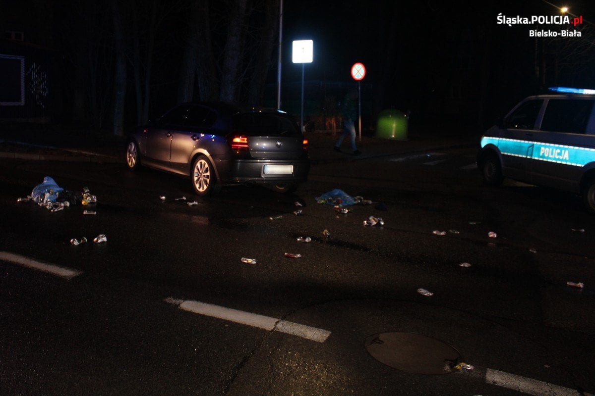 Świadkowie wypadku w Bielsku-Białej proszeni o kontakt z policją