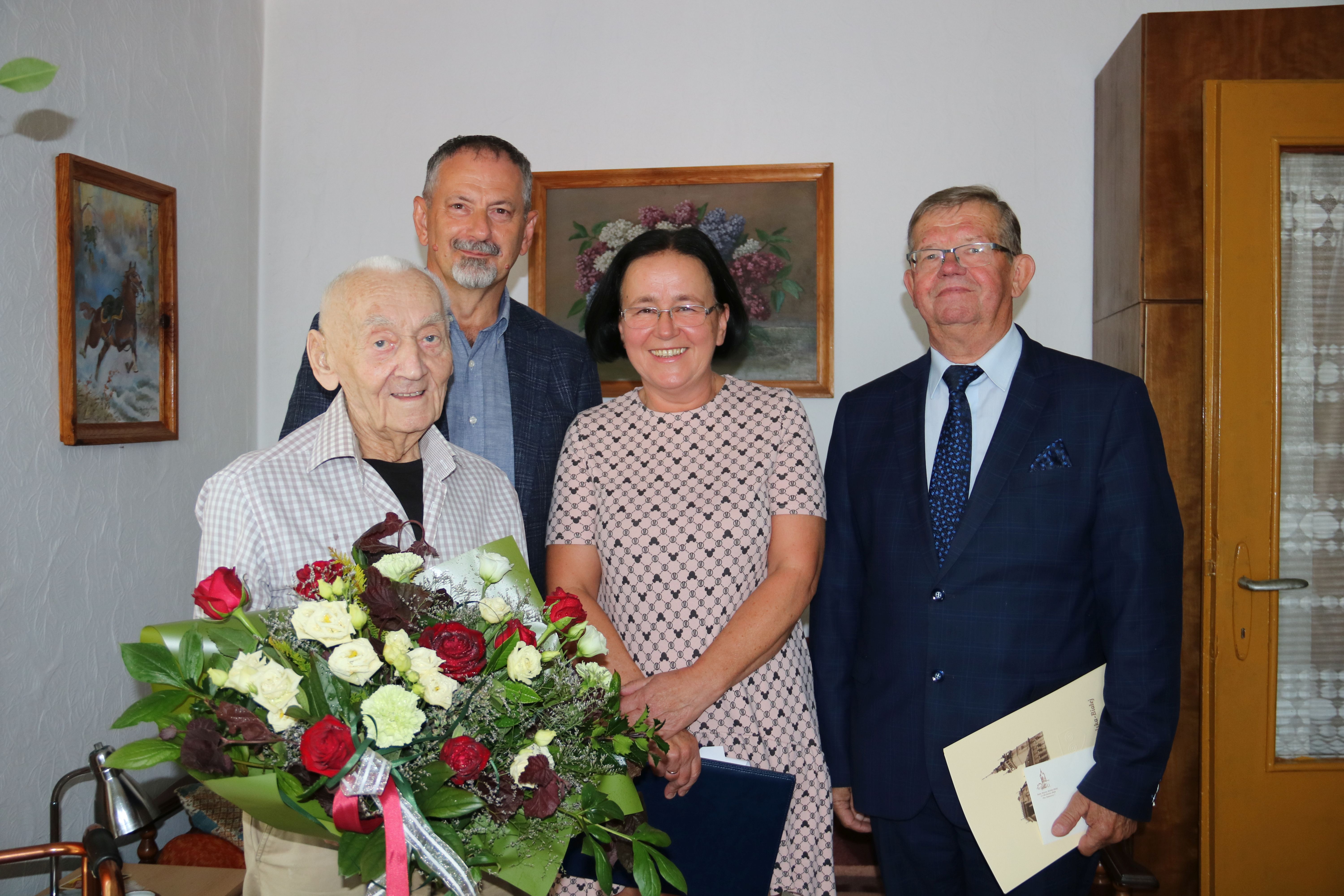 Pan Franciszek dołączył do grona 100-latków mieszkających w Bielsku-Białej