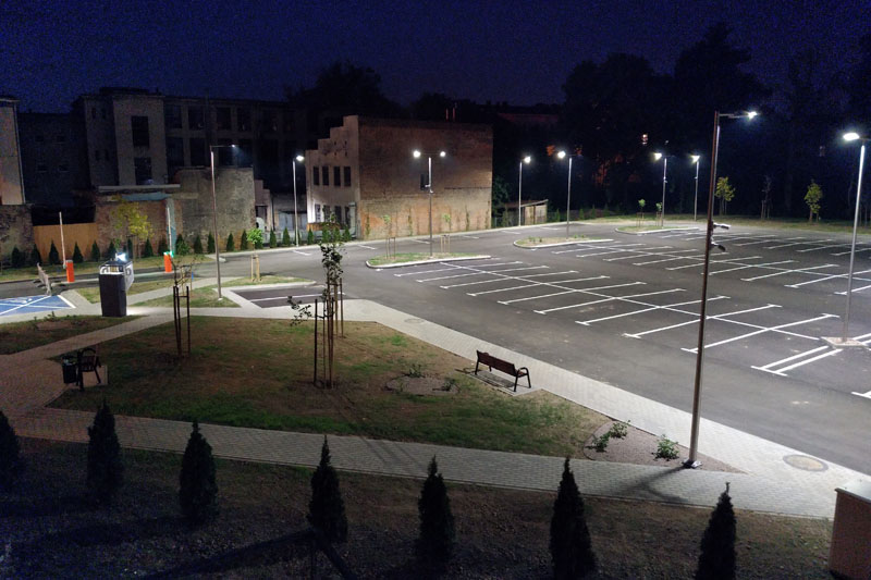 Nowy parking w centrum Bialska-Białej oddany do użytku. Do końca wakacji bezpłatny