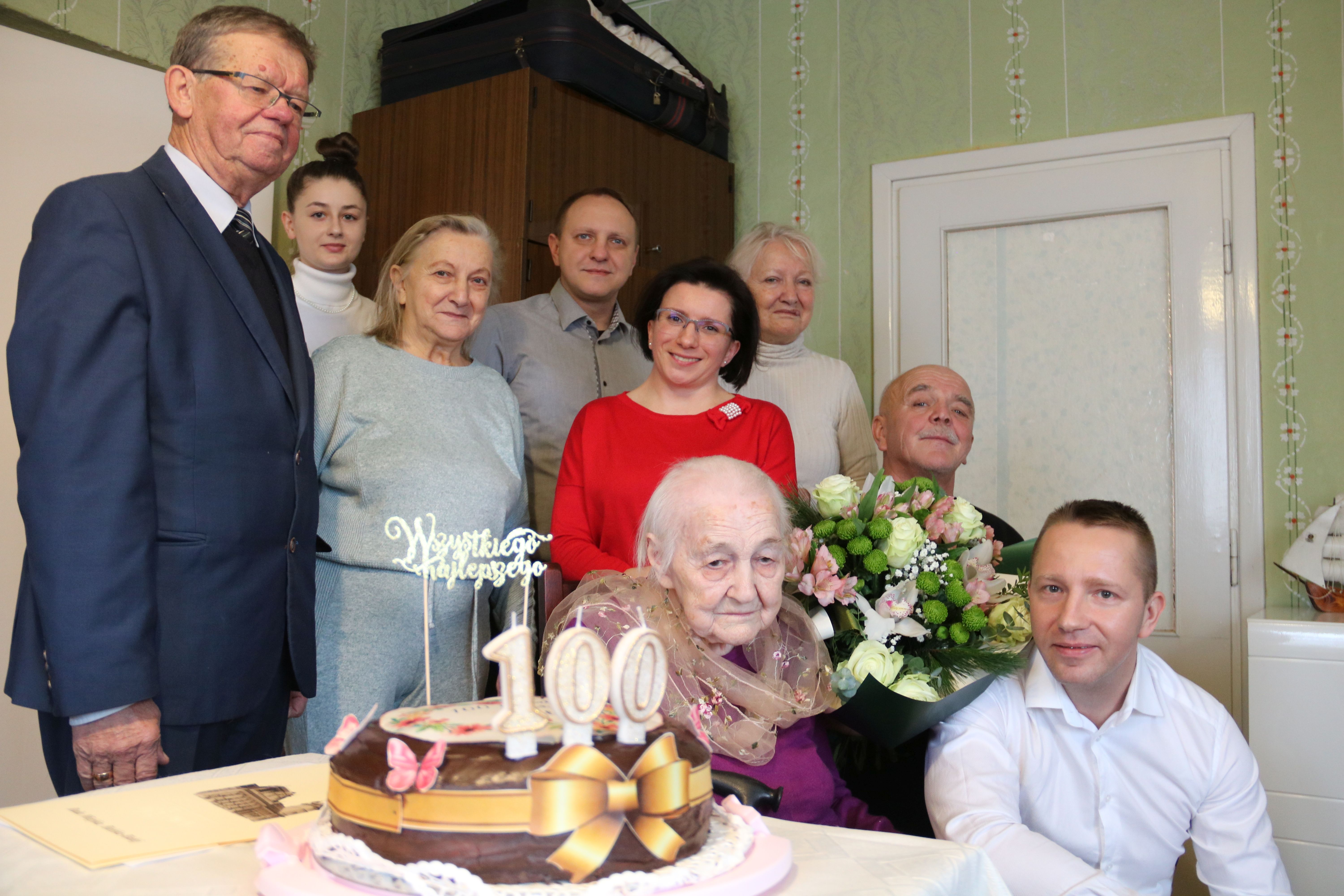 Pani Stefania z Bielska-Białej skończyła 100 lat!